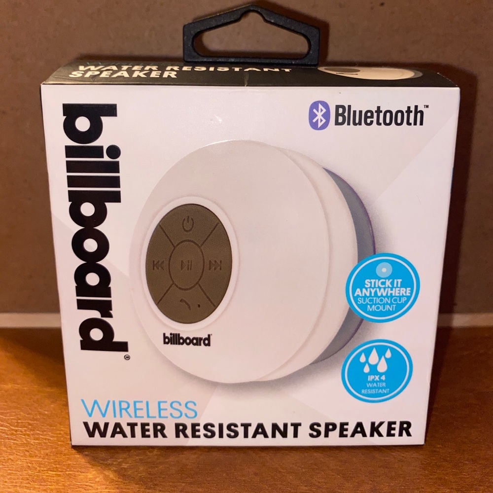 Billboard Bluetooth Water Resistant Speaker (New)